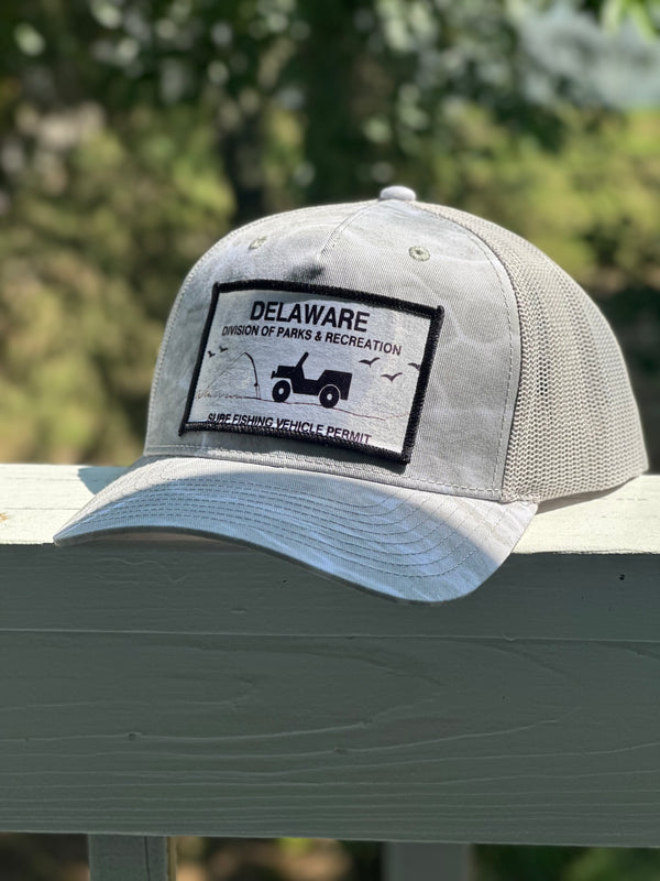 Richardson 112 Mossy Oak Bonefish Camo Snapback – Blue and White Surf Tag Edition