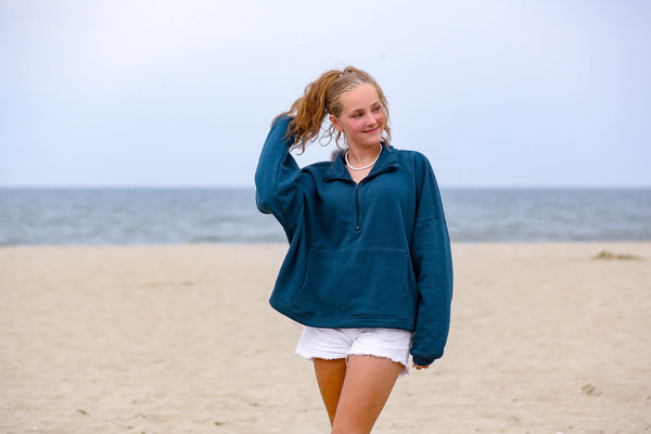Woman's Long Sleeve Half-Zip