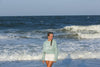 Dewey Beach Women’s Cropped Fleece Sweatshirt