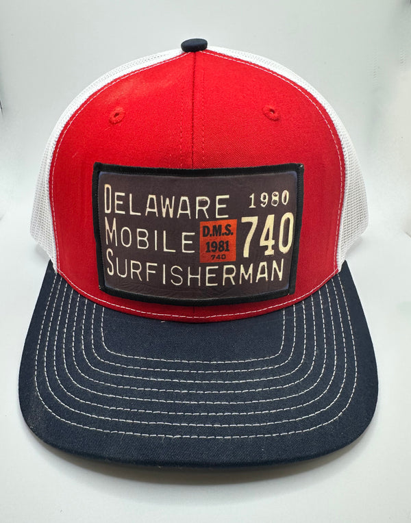 Red, White & Navy Surf Tag Hat ***GIVEAWAY***