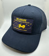 Richardson 112 Navy Snapback – Blue and Gold Surf Tag Edition